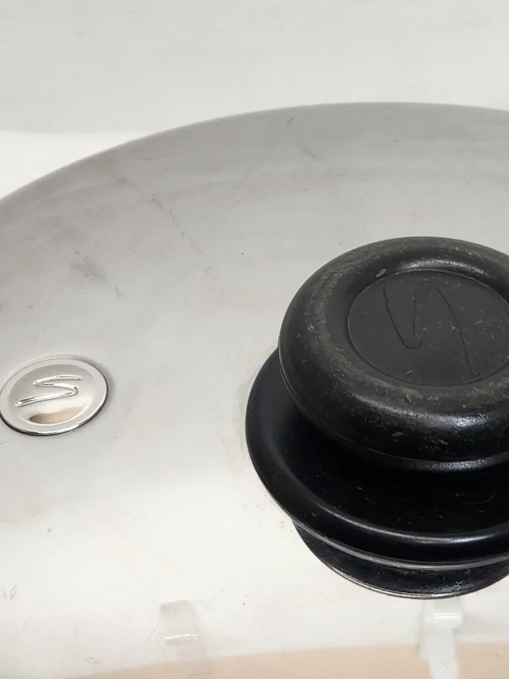 Saladmaster Vapo Lid 12 1/4 Replacement Stainless Steel Steam Vented Lid Only